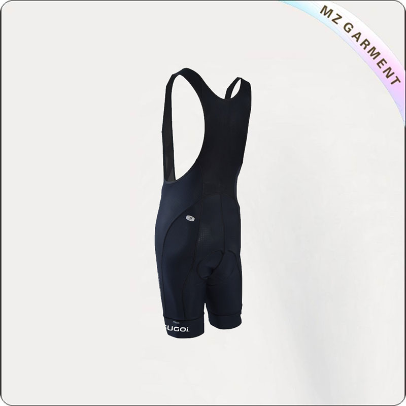 Women's Charcoal Black Cycling Bib & Brace