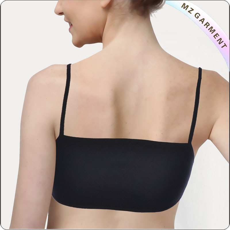 Women Bandeau Racing Crop Top