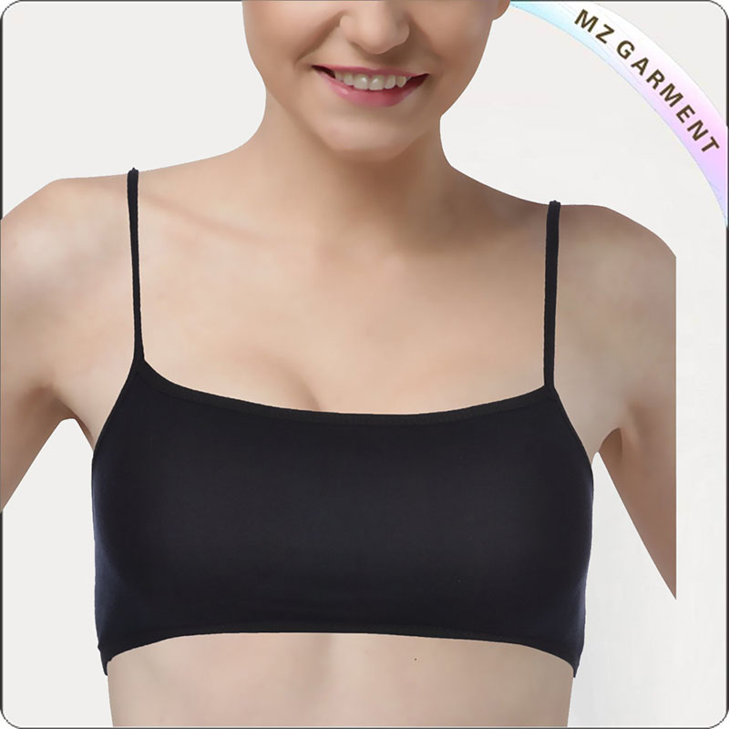 Women Bandeau Racing Crop Top