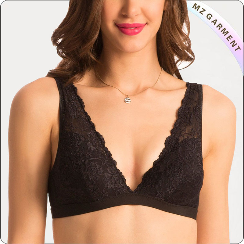 Women Lace Training Crop Top