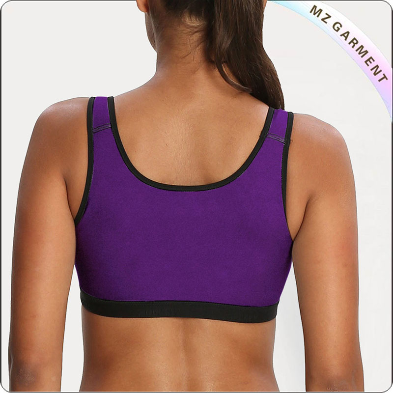 Women Purple Exercise Bras