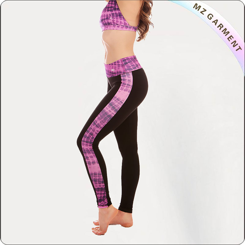 Women Fushia Yoga Leggings