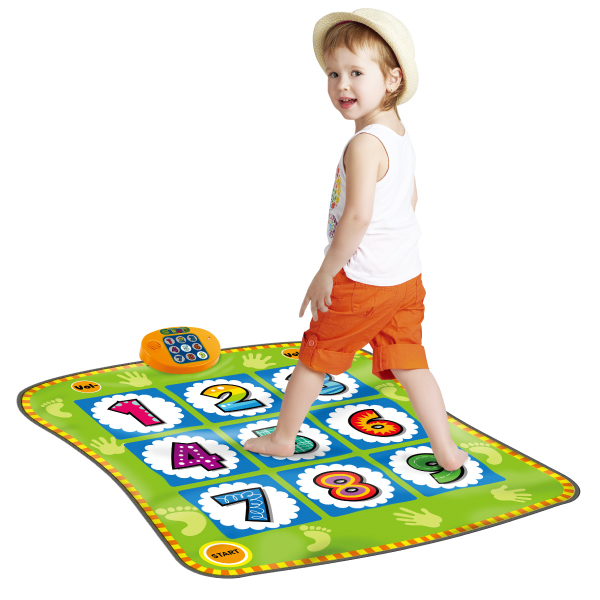 Dancing Challenge Playmat with 9 Blinking Lights, 3 Background Music
