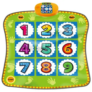 Dancing Challenge Playmat with 9 Blinking Lights, 3 Background Music