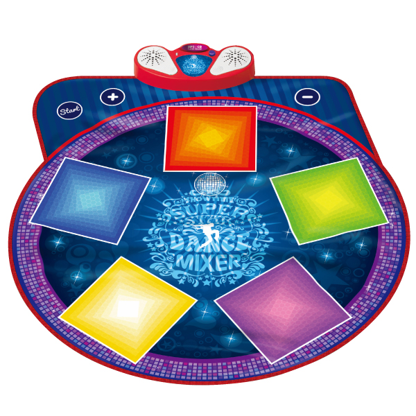 Super Star Dance Mixer Playmat, 4 Background Music, Light up Keys