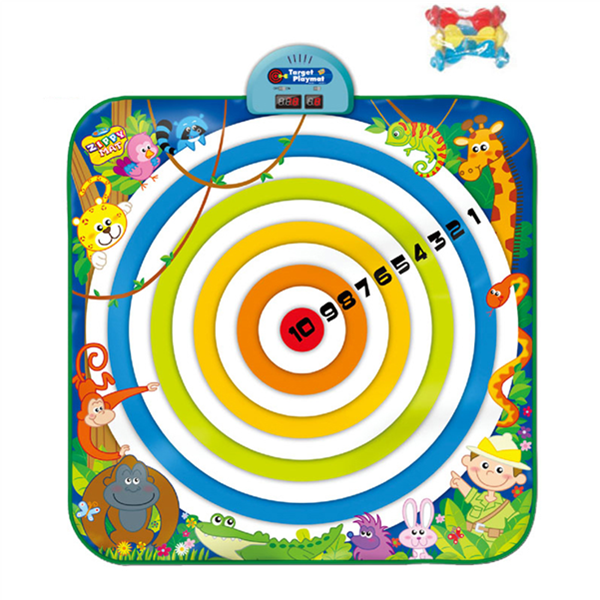 Dart Board Playmat, Kids Target Playmat