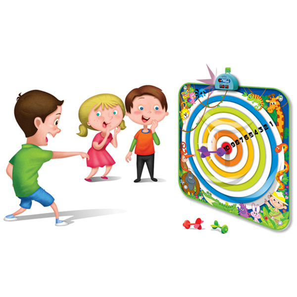 Dart Board Playmat, Kids Target Playmat