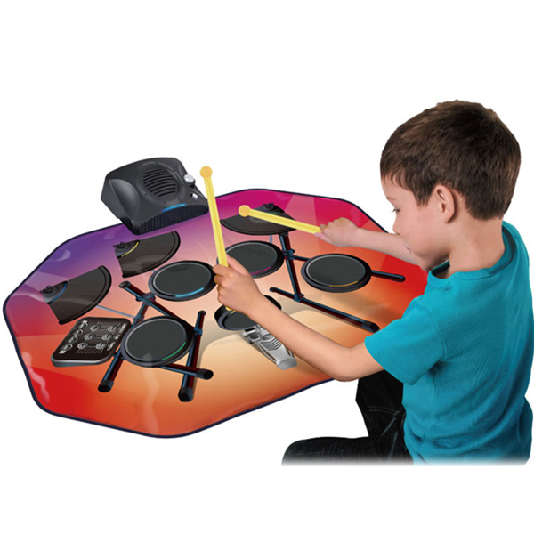 Glowing Drum Kit Mat