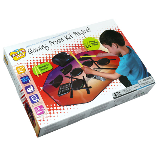 Glowing Drum Kit Mat