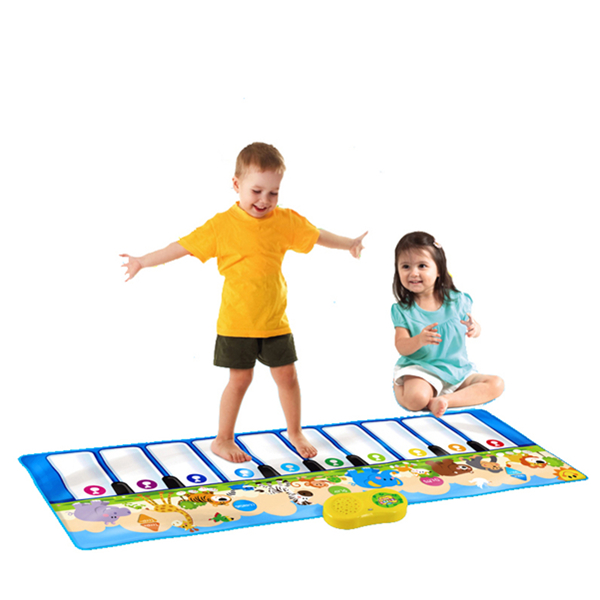 child piano floor mat