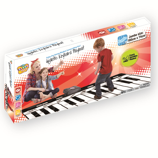 Gigantic Piano Mat, SLW968, Black & White