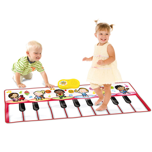 Musical Piano Floor Mat, Electronic Keyboard Mat