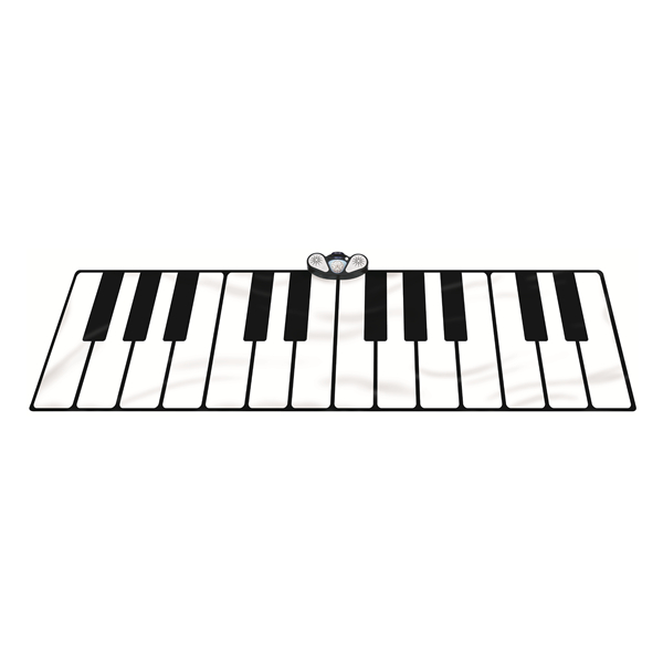 SUNLIN 6 Ft. Floor Piano Mat for Kids & Toddlers, Giant Piano Mat