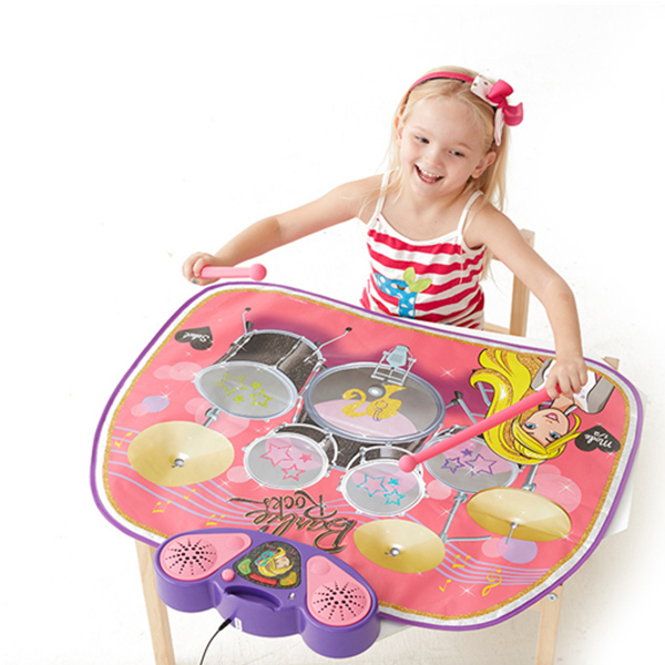 Barbie Electronic Drum Kit Playmat