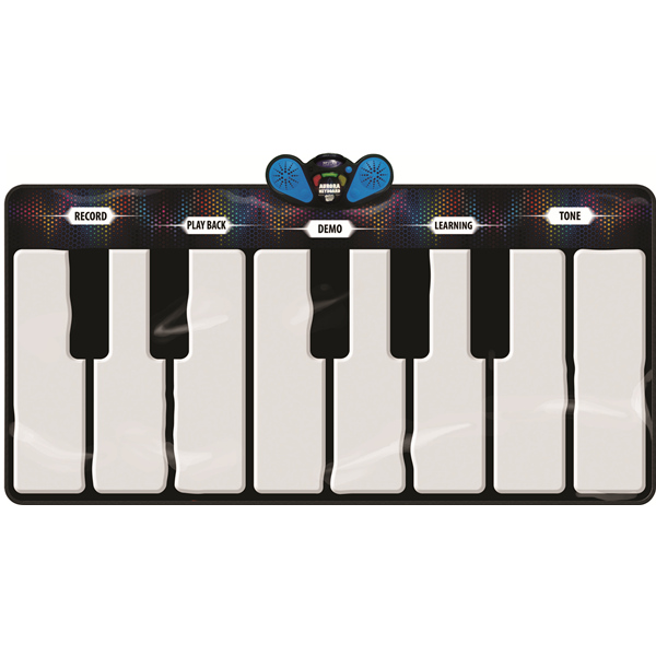 Aurora Music Mat, 8 Instruments, 151 x 74 cm, Light up Keys