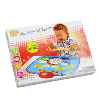 Mini Drum Kit Mat, 55 x 43 cm, Play Mode & Demo Mode