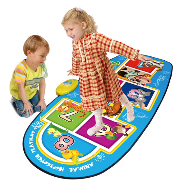 Animal Hopscotch Play Mat