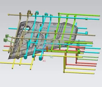 Influence of Mold Cooling Systems & Ejection Systems on Warpage of Plastic Parts