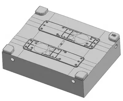 The convex mold structure