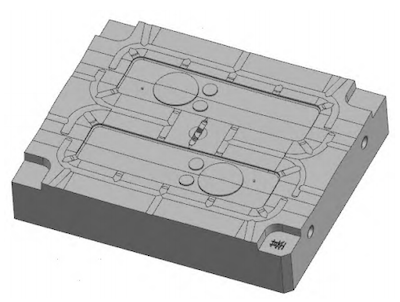 The concave mold structure
