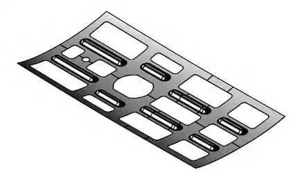 Mouth frame reinforcement