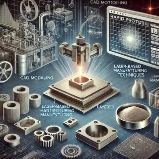Key Processes in Metal Rapid Prototyping for Mechanical Manufacturing