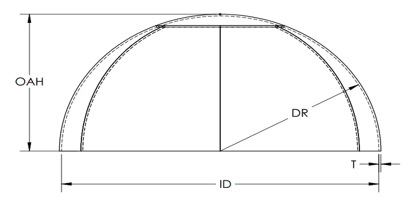 Pressure Vessel Hemispherical Head Design