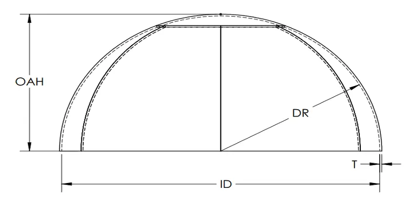 Pressure Vessel Hemispherical Head Design