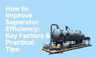 Cómo mejorar la eficiencia del separador: factores clave y consejos prácticos