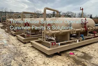 Common Faults & Solutions in Three-Phase Separator Operation