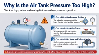 Why Is Air Receiver Pressure Too High?