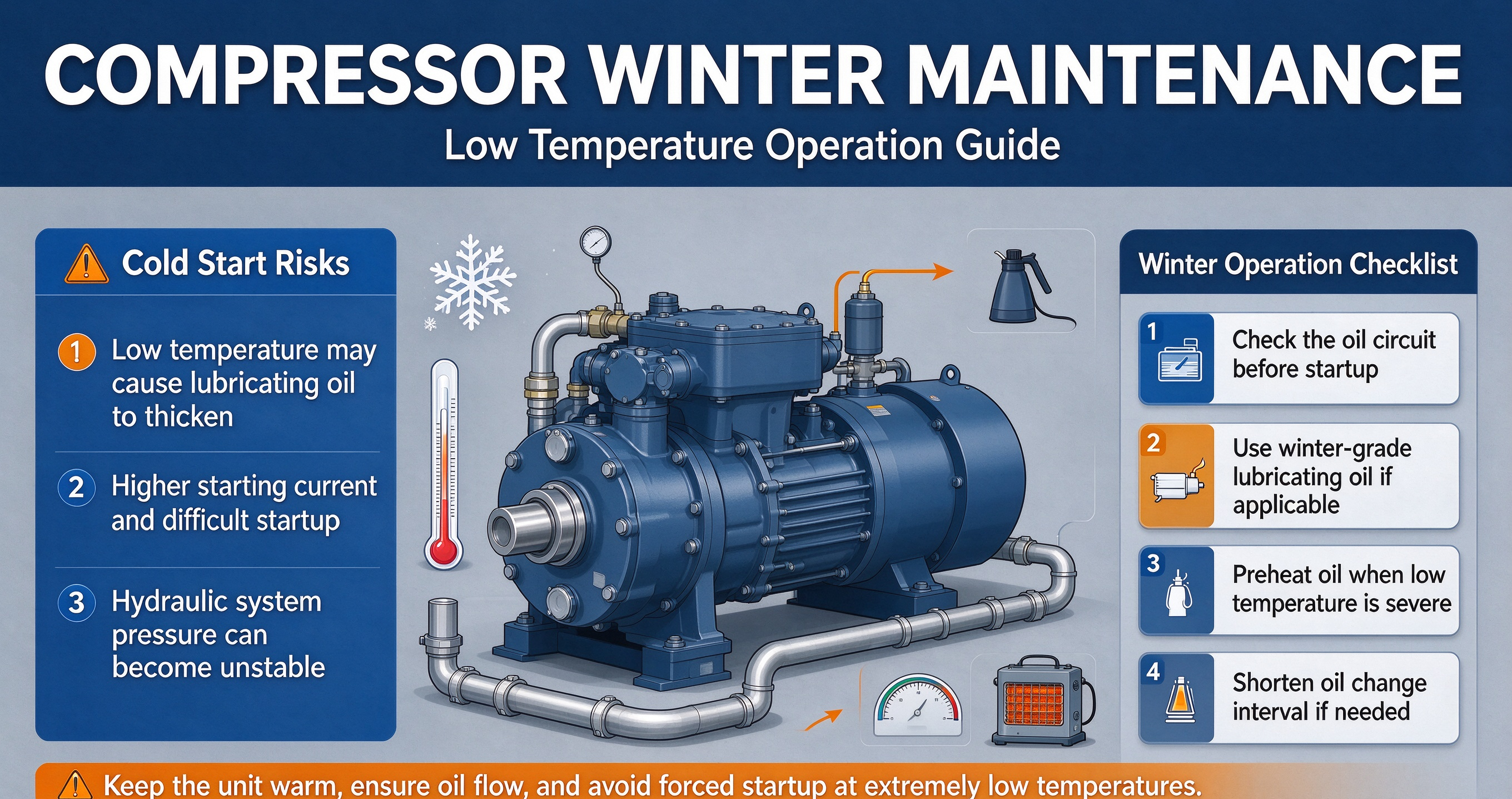 Winter Operation Guide for Compressors Winter Operation Guide for Compressors