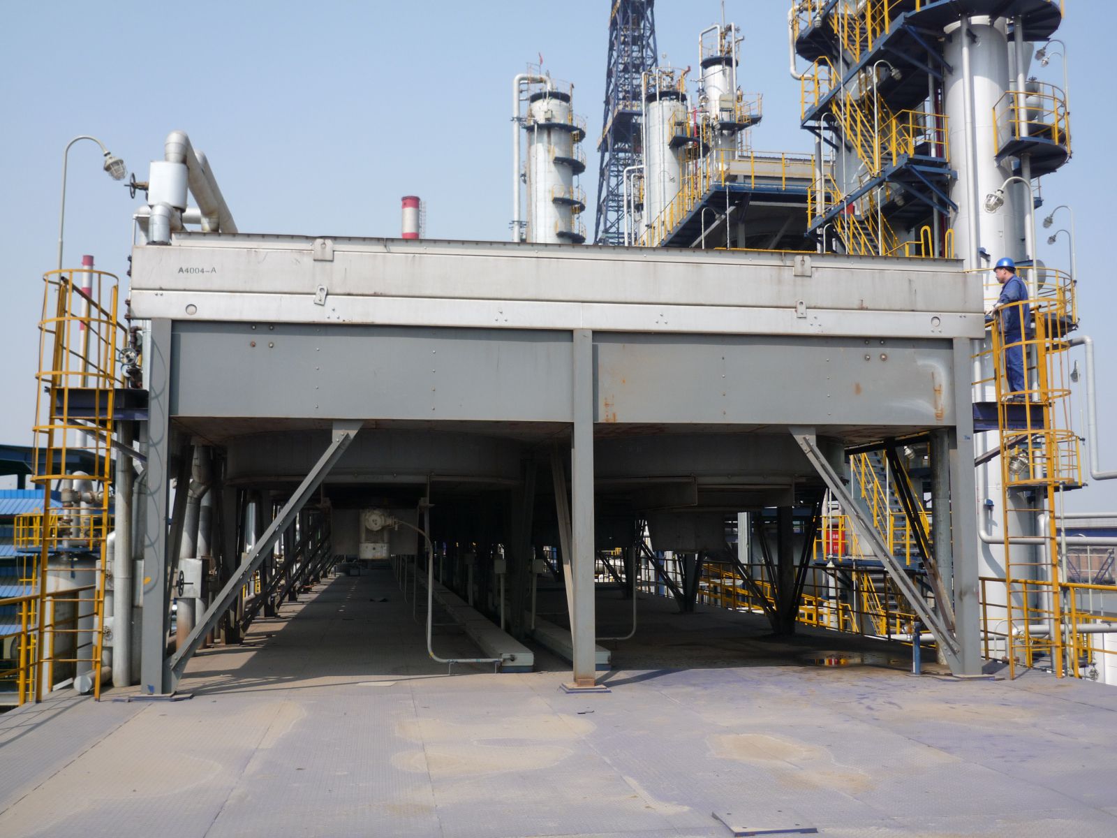 Industrial Air Cooling Unit Frame, Botswana Project
