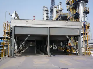 Industrial Air Cooling Unit Frame, Botswana Project