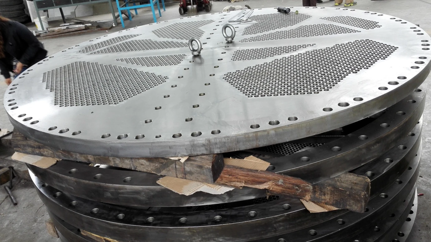 ASTM A266 Titanium Cladding Tubesheet, Iran Project - DFC