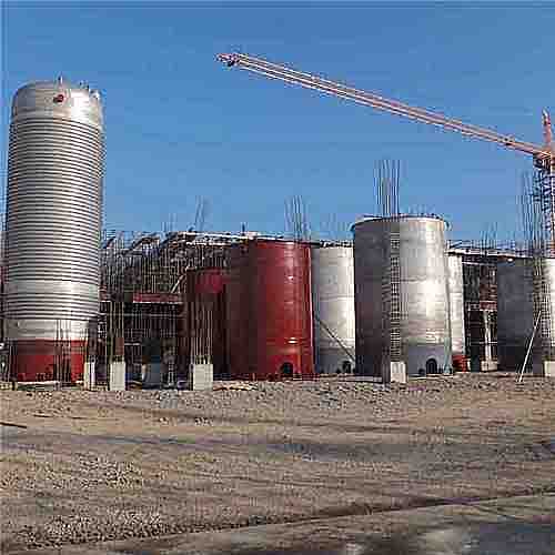 Sitio de instalación del tanque de fermentación