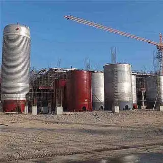 Fermentation Tank Installing Site