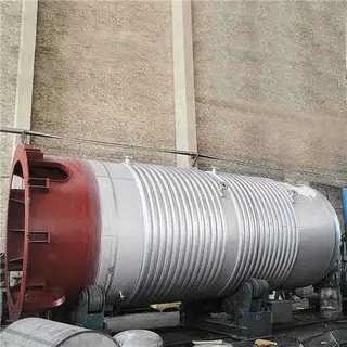 SS 316L Fermentation Tank, ASME, 3500 X 13500mm, 100 m3, 0.3 MPa