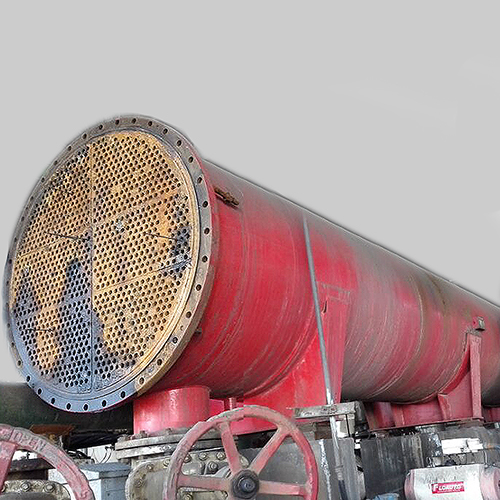Intercambiador de calor de acero al carbono para aceite, ASME, 2,4 x 11,5 metros