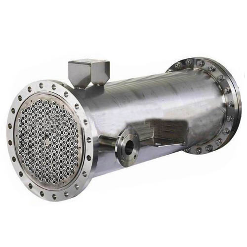 Intercambiador de calor de carcasa y tubos de acero inoxidable, ASME, 600 mm, 4000 mm