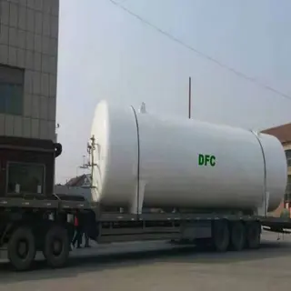 Cryogenic Liquid Oxygen Bulk Tank, PED, ASME