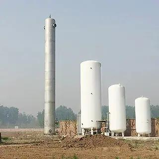 Stainless Nitrogen Gas Storage Tank, GB150, 5.0MPa, 1800 X 40mm