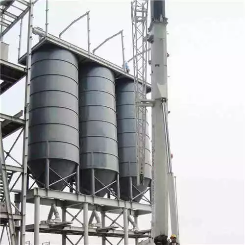 Industrial Bulk Cement Storage Silo, Q235B, 25m3, 2500 X 4200mm