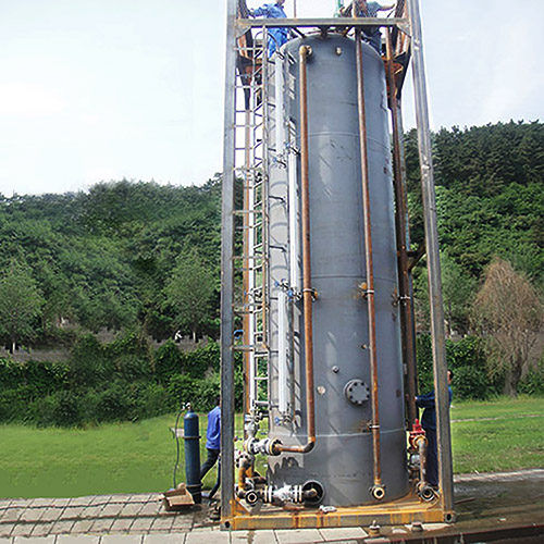 Уравнительный резервуар для сырой нефти, вертикальный, ASME VIII, раздел 1, 100 баррелей