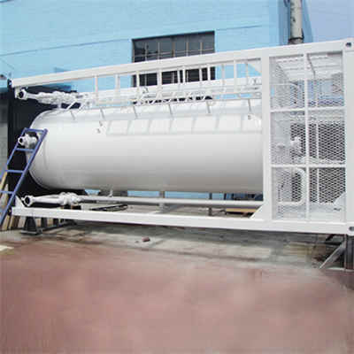 Tanque de almacenamiento intermedio de agua horizontal, ASME Sec VIII, 50 barriles