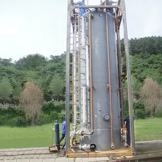 Industrial Water Surge Tank, ASME, 100 BBL, 1900 X 6500mm