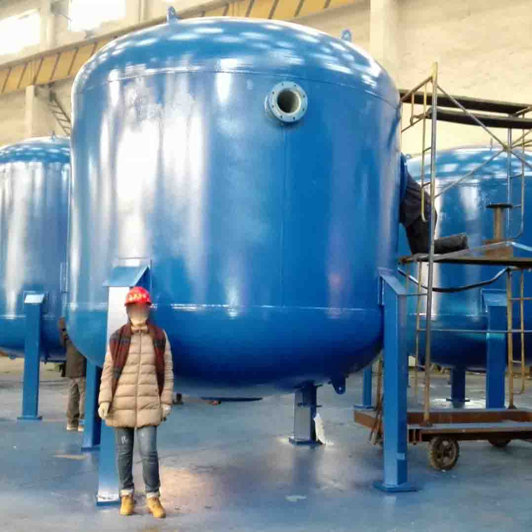 Filtro de agua de iones industriales, SA516M 485, 2600 x 2200 mm, 18 m3