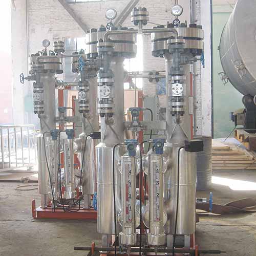 Filter Separator Vessel, Skid Mounted, SS304, GB150, 8.6 Inch