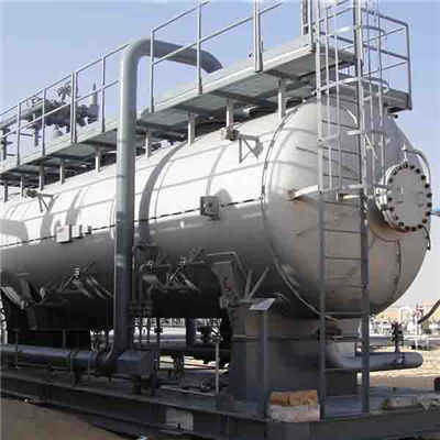 Separador de producción de agua, gas y petróleo, ASME SA516-70, trifásico