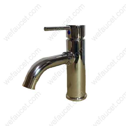 Lavatory Faucet, Low Lead Brass Body, Zinc Alloy Handle, Ceramic Disc